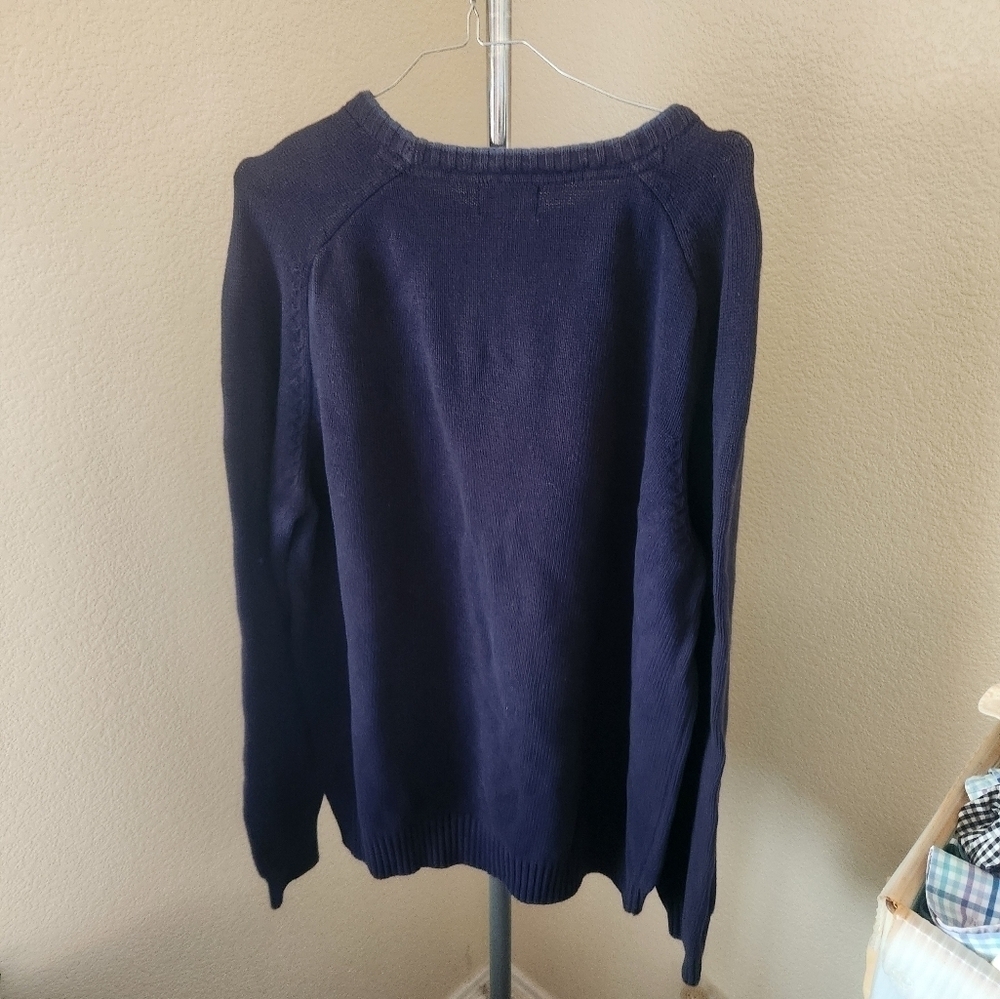 Basic Editions Long Sleeve Pullover Sweater - Picture 2 of 3